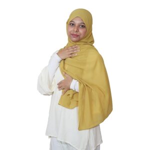 Chifon Hijab goldenyellow
