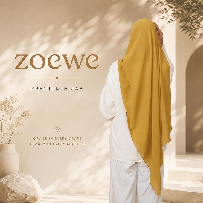 Chifon Hijab goldenyellow