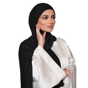Jersey Hijab black