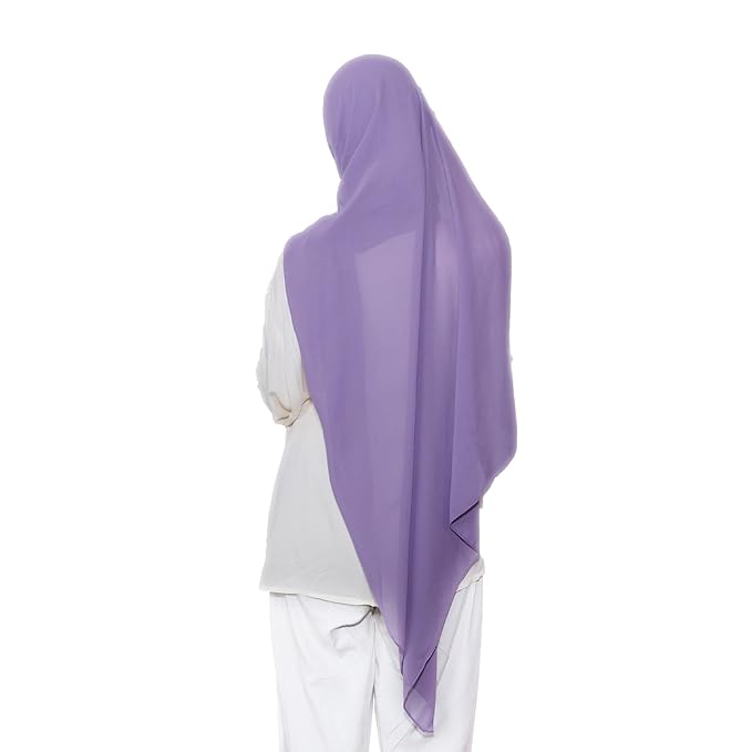 Lavender Chifon Hijab